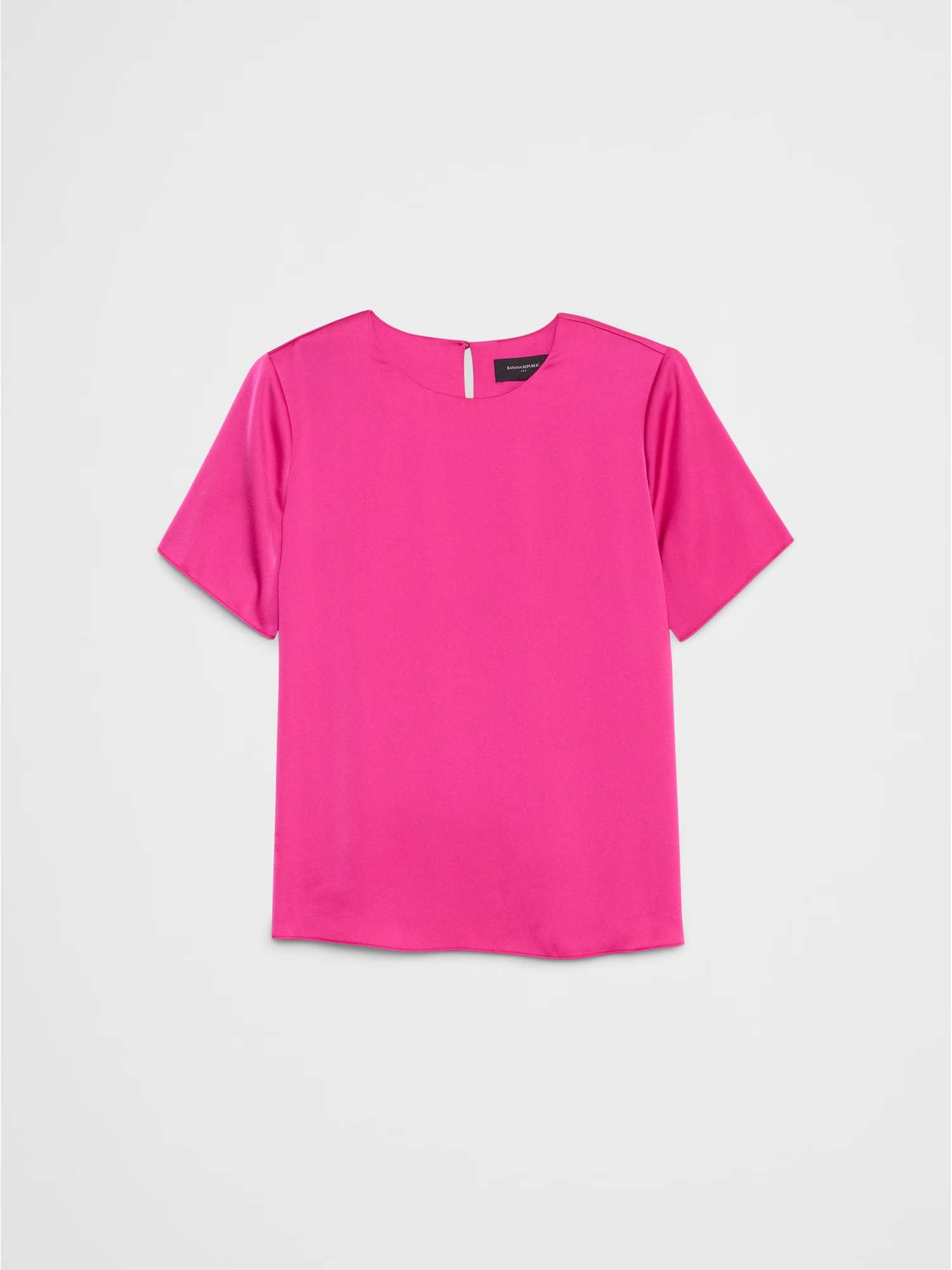 Classic Crew-Neck T-Shirt - Ultra Deep Pink 4 Classic Crew-Neck T-Shirt - Ultra Deep Pink