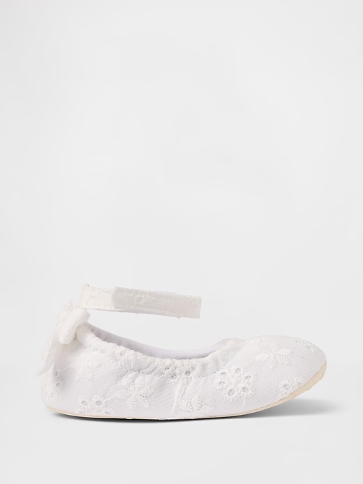 Baby Eyelet Flats