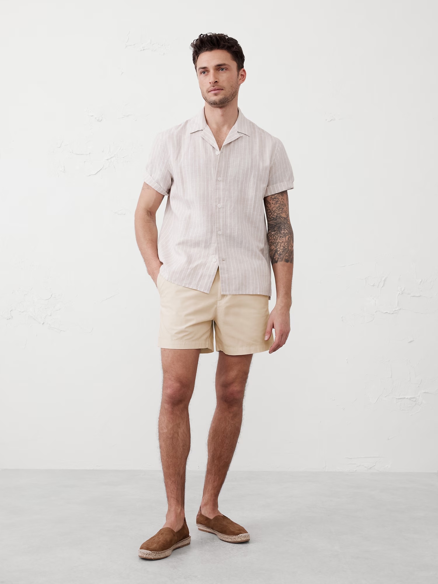 5" Summerweight Short - Transition Cream