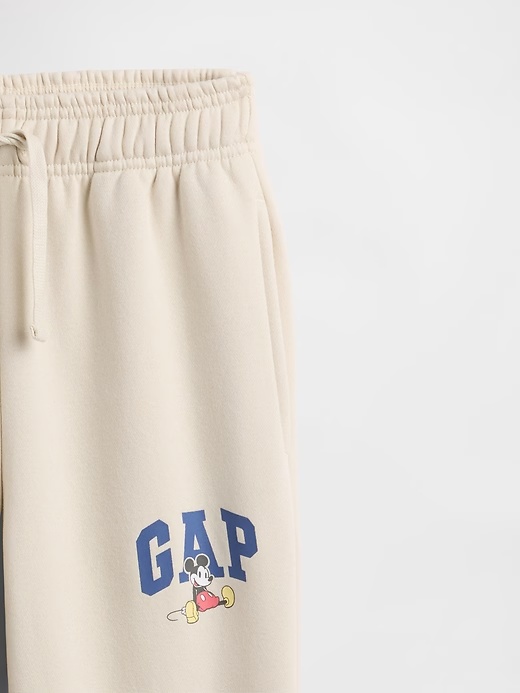 GapKids × Disney Mickey Mouse Relaxed Logo Joggers 3 GapKids × Disney Mickey Mouse Relaxed Logo Joggers
