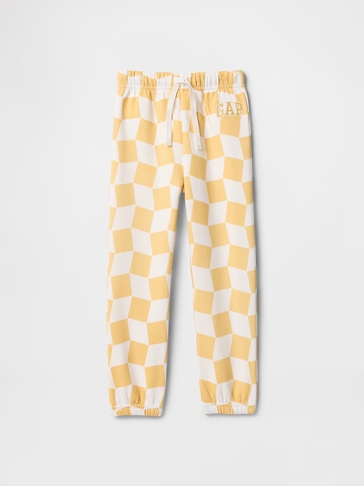 babyGap Print Logo Pull-On Joggers