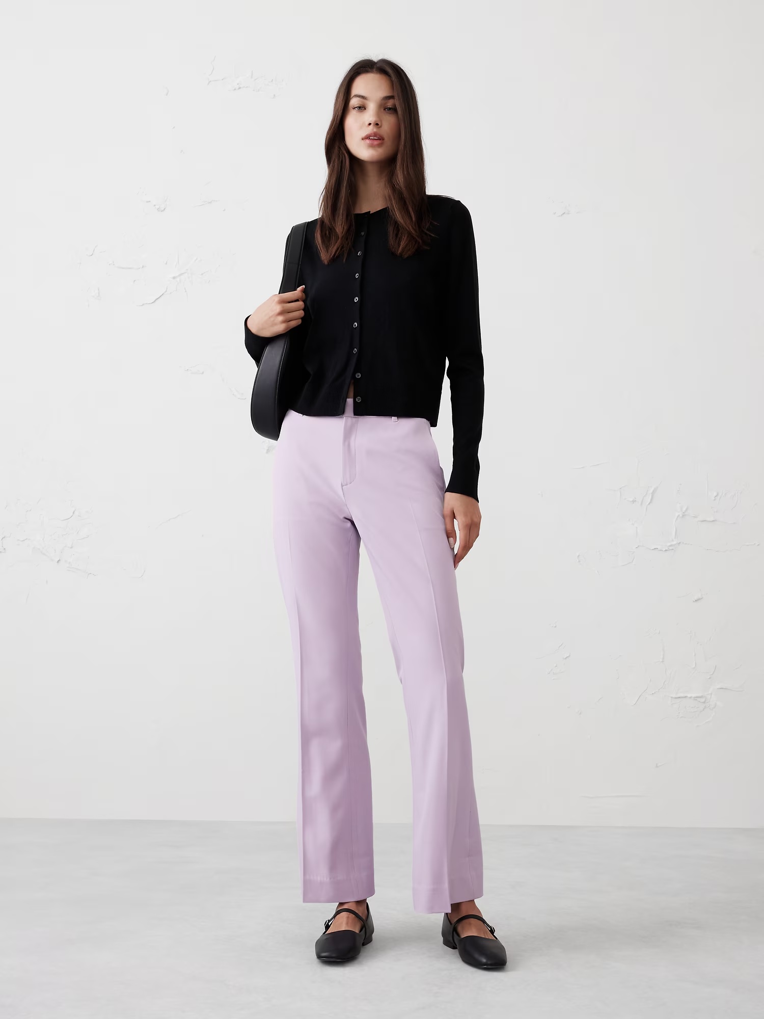Bootcut Sculpted Pant - Violet Lilac