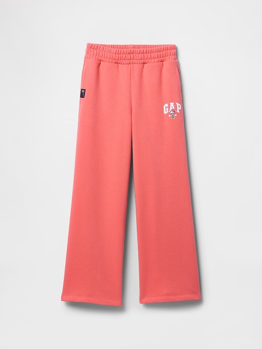 GapKids × Disney Minnie Mouse Relaxed Wide-Leg Sweatpants 1 GapKids × Disney Minnie Mouse Relaxed Wide-Leg Sweatpants