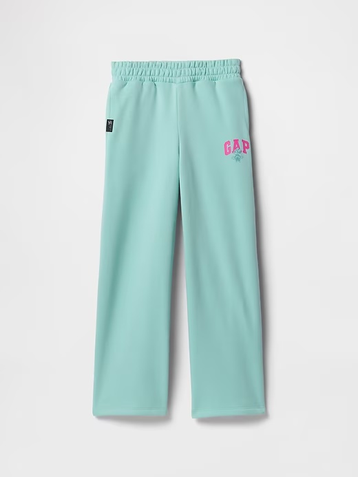 GapKids × Disney Minnie Mouse Relaxed Wide-Leg Sweatpants 1 GapKids × Disney Minnie Mouse Relaxed Wide-Leg Sweatpants