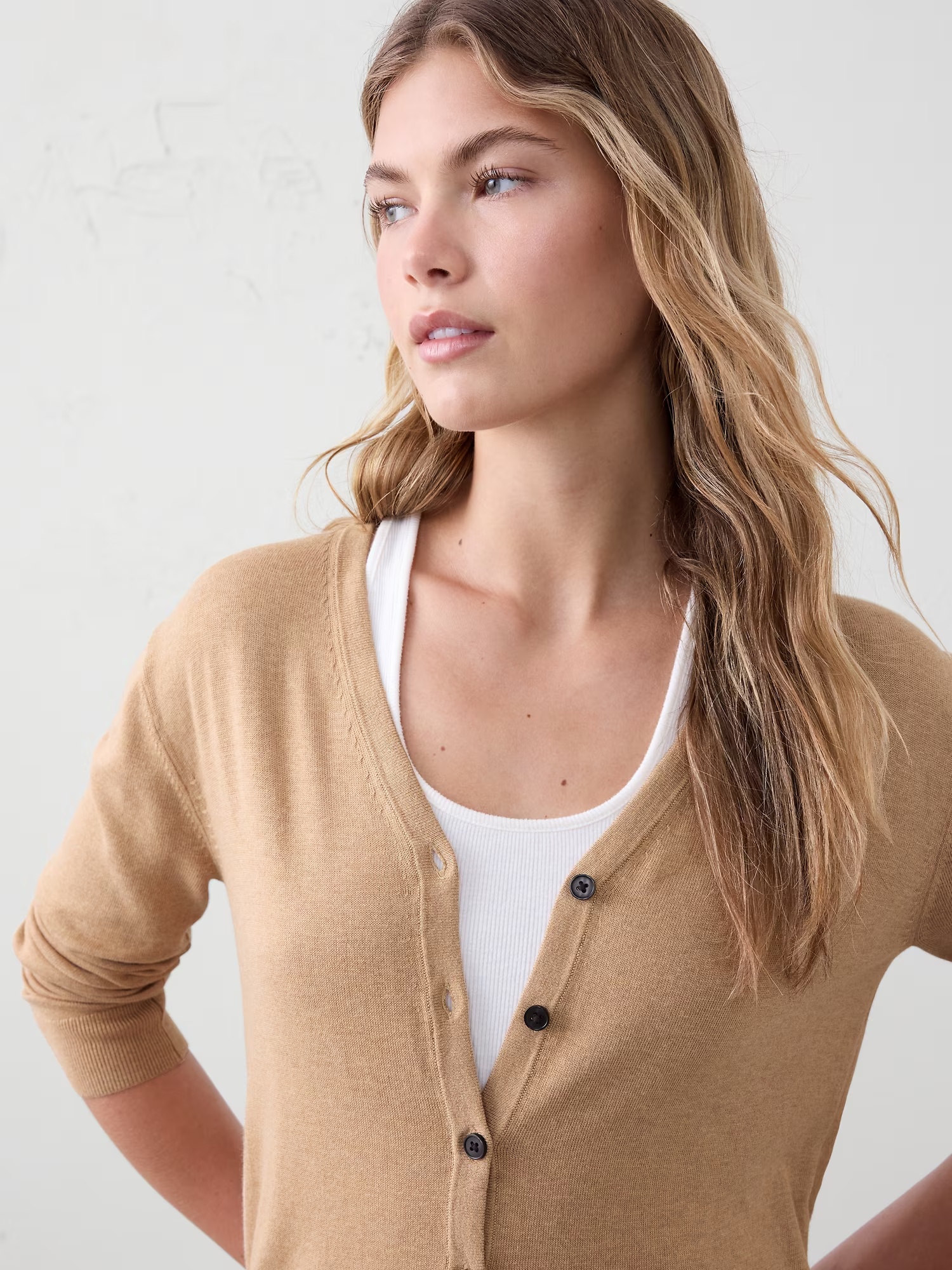 Forever V-Neck Cardigan Sweater - Preppy Navy 3 Forever V-Neck Cardigan Sweater - Preppy Navy