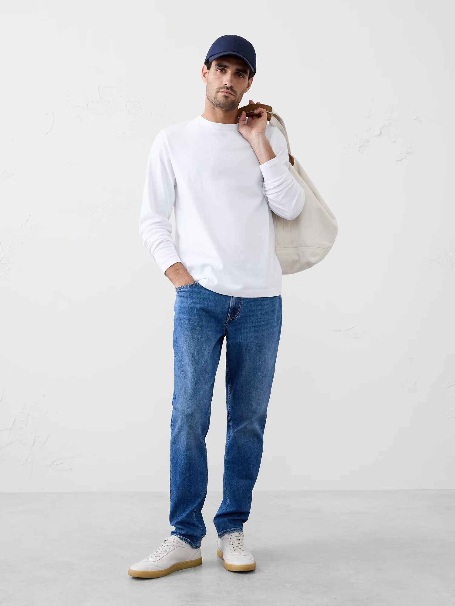 Cotton Midweight Shirt - White