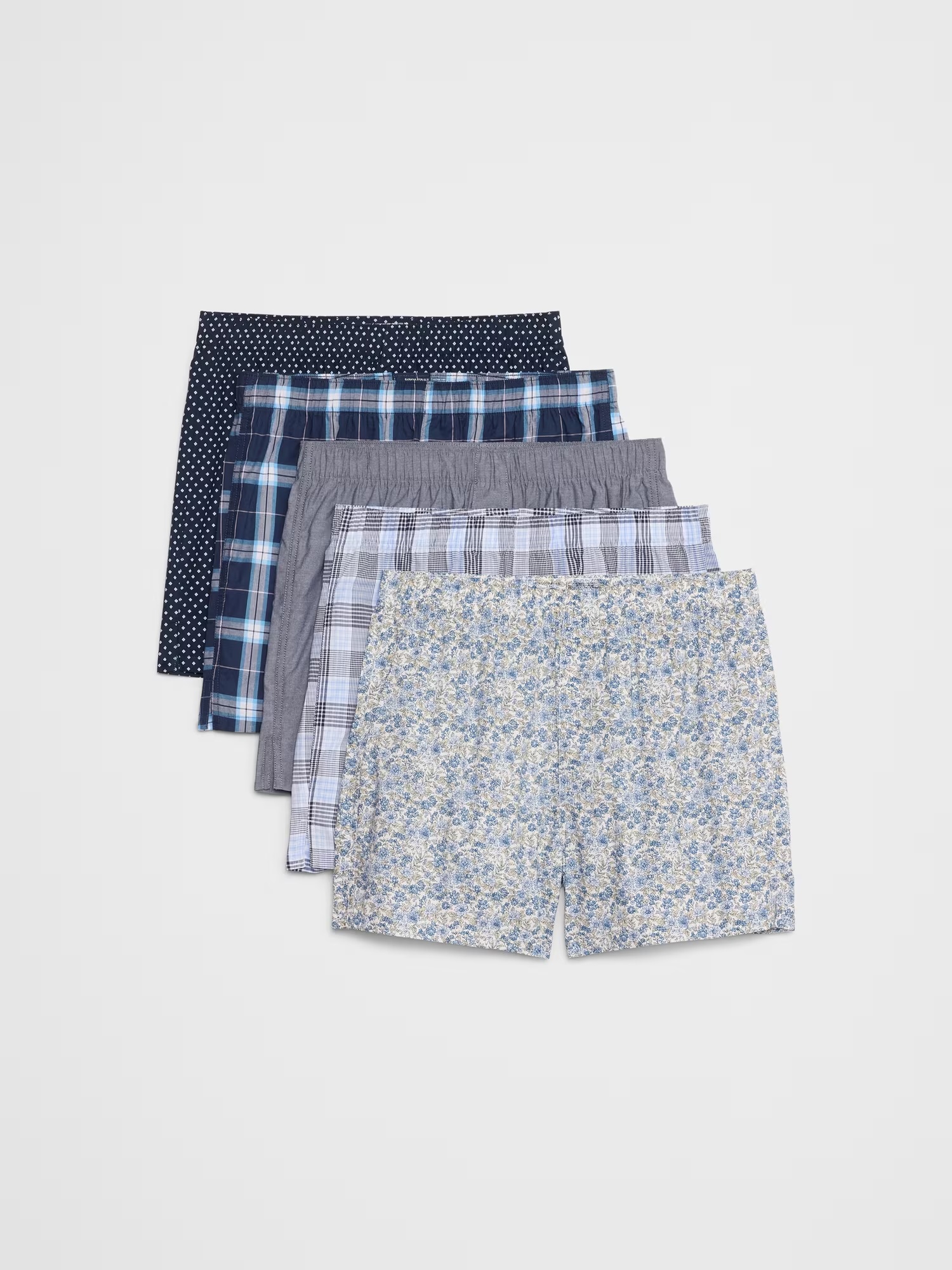 Cotton Boxers (5 Pack) - Floral Multi