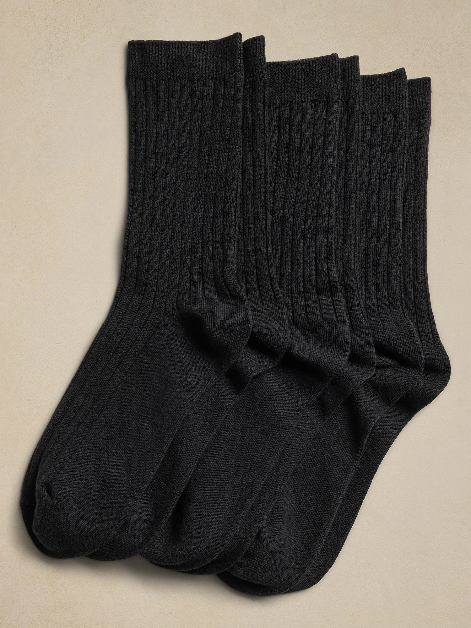 Trouser Socks (3 Pack) - Black