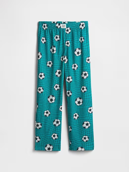 Kids 100% Recycled Soccer Ball PJ Pants