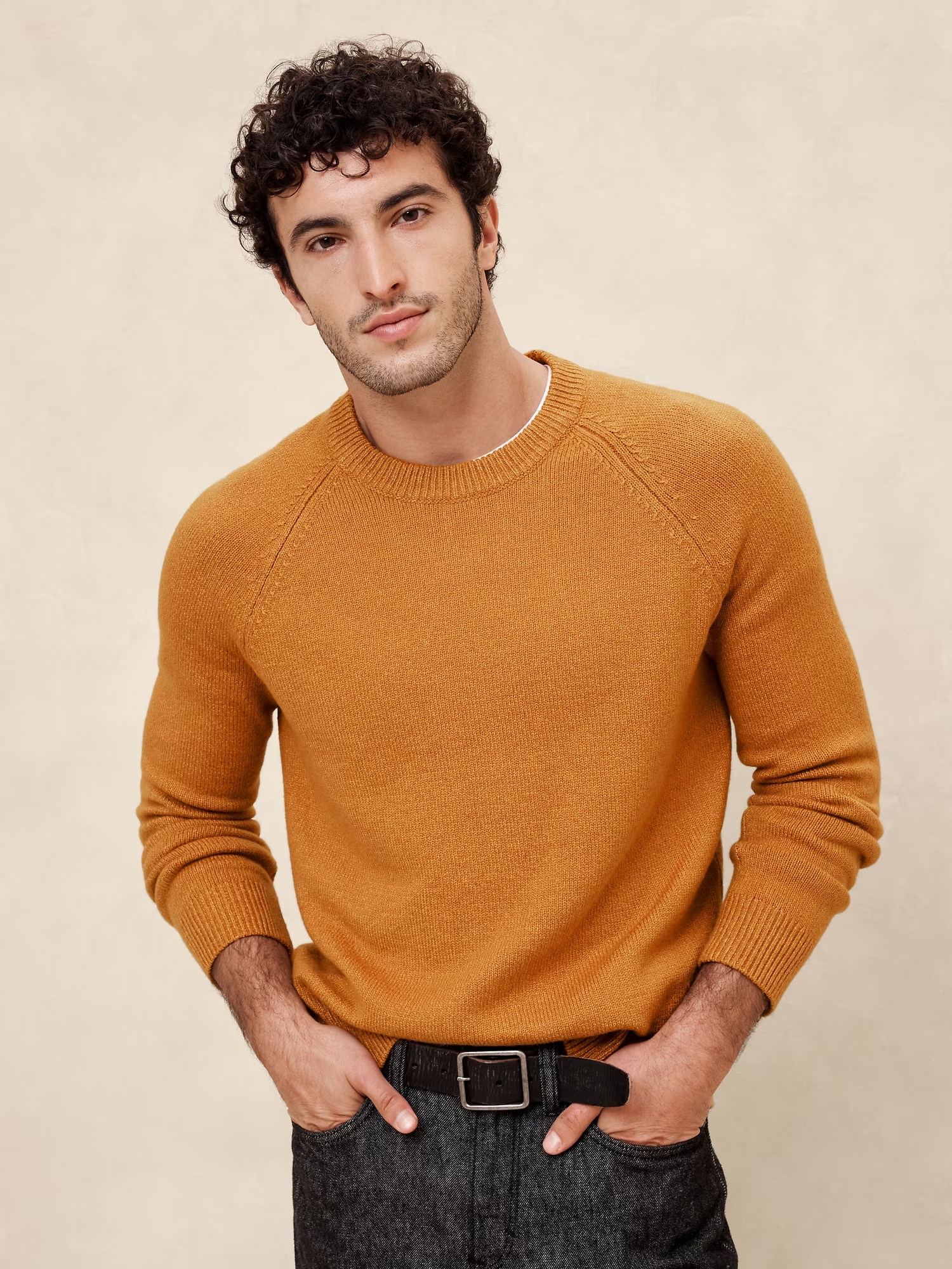 Cozy Essential Sweater - Golden Grass