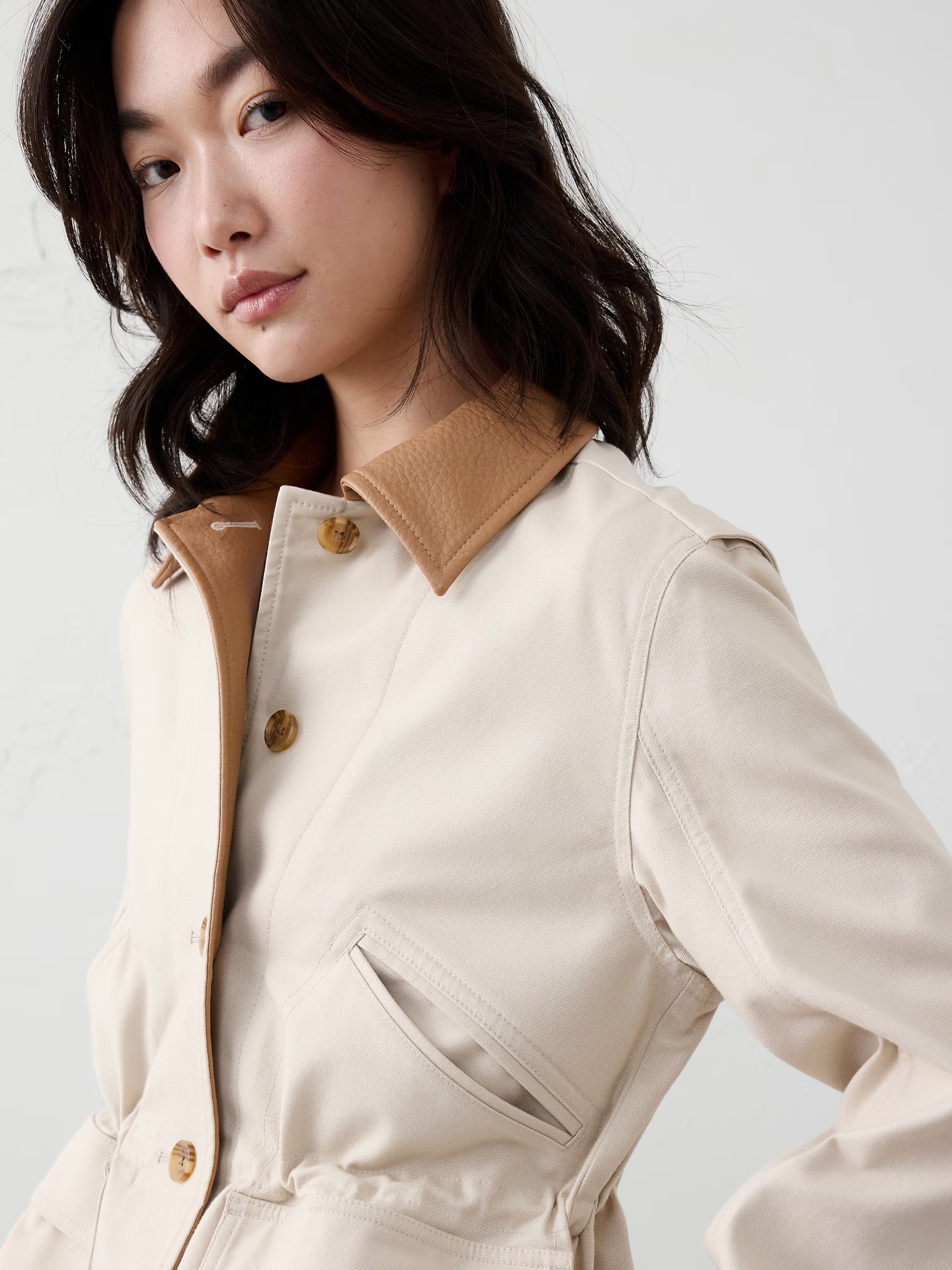 Canvas Barn Jacket - Twine 6 Canvas Barn Jacket - Woodland Taupe
