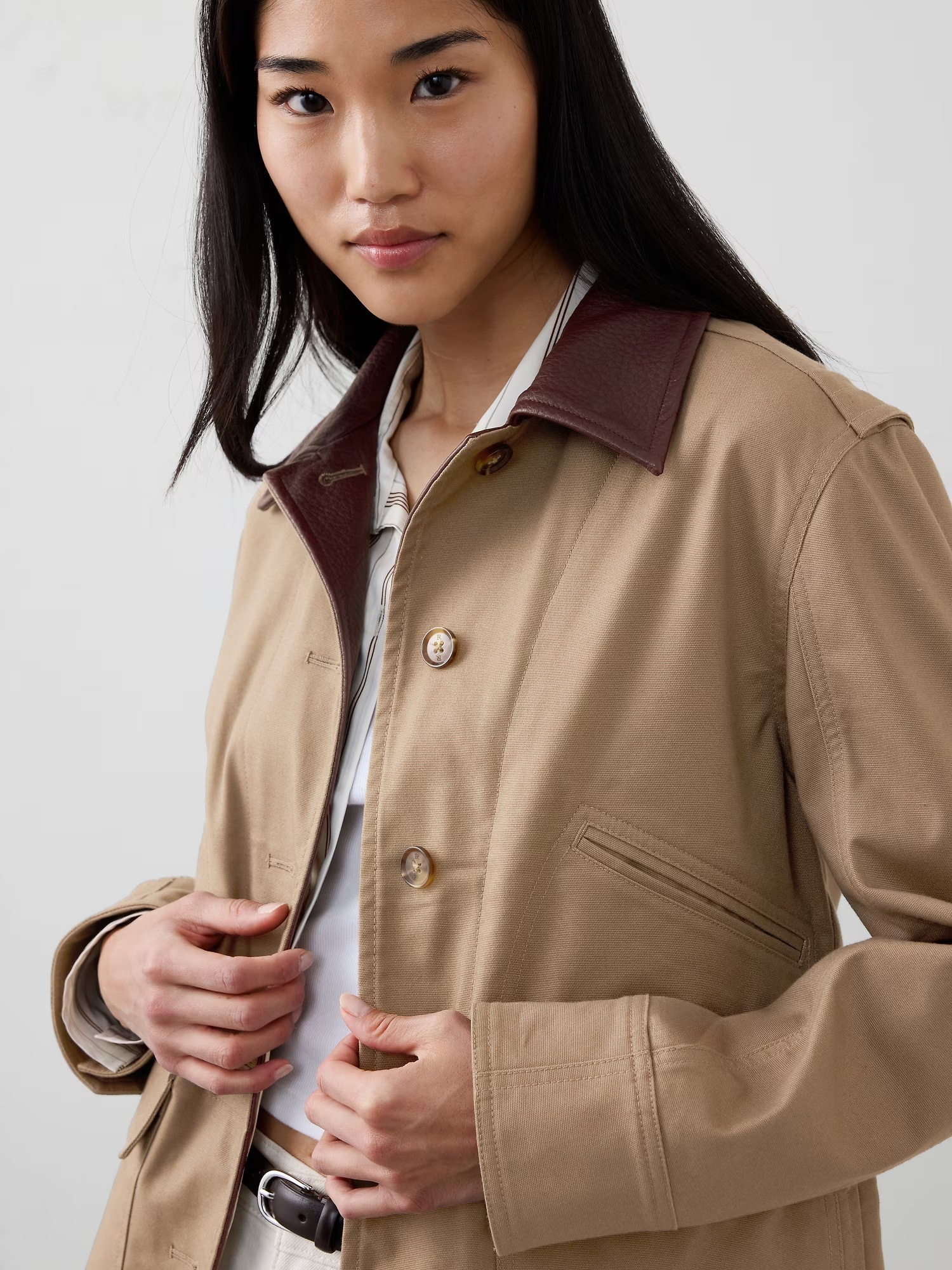 Canvas Barn Jacket - Twine 3 Canvas Barn Jacket - Woodland Taupe