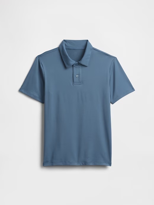 Kids GapFit Recycled Performance Polo Shirt