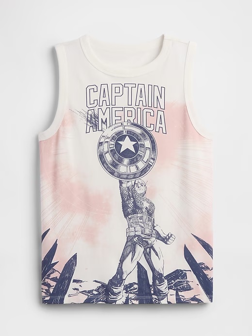 GapKids | Marvel Captain America Muscle Tank Top