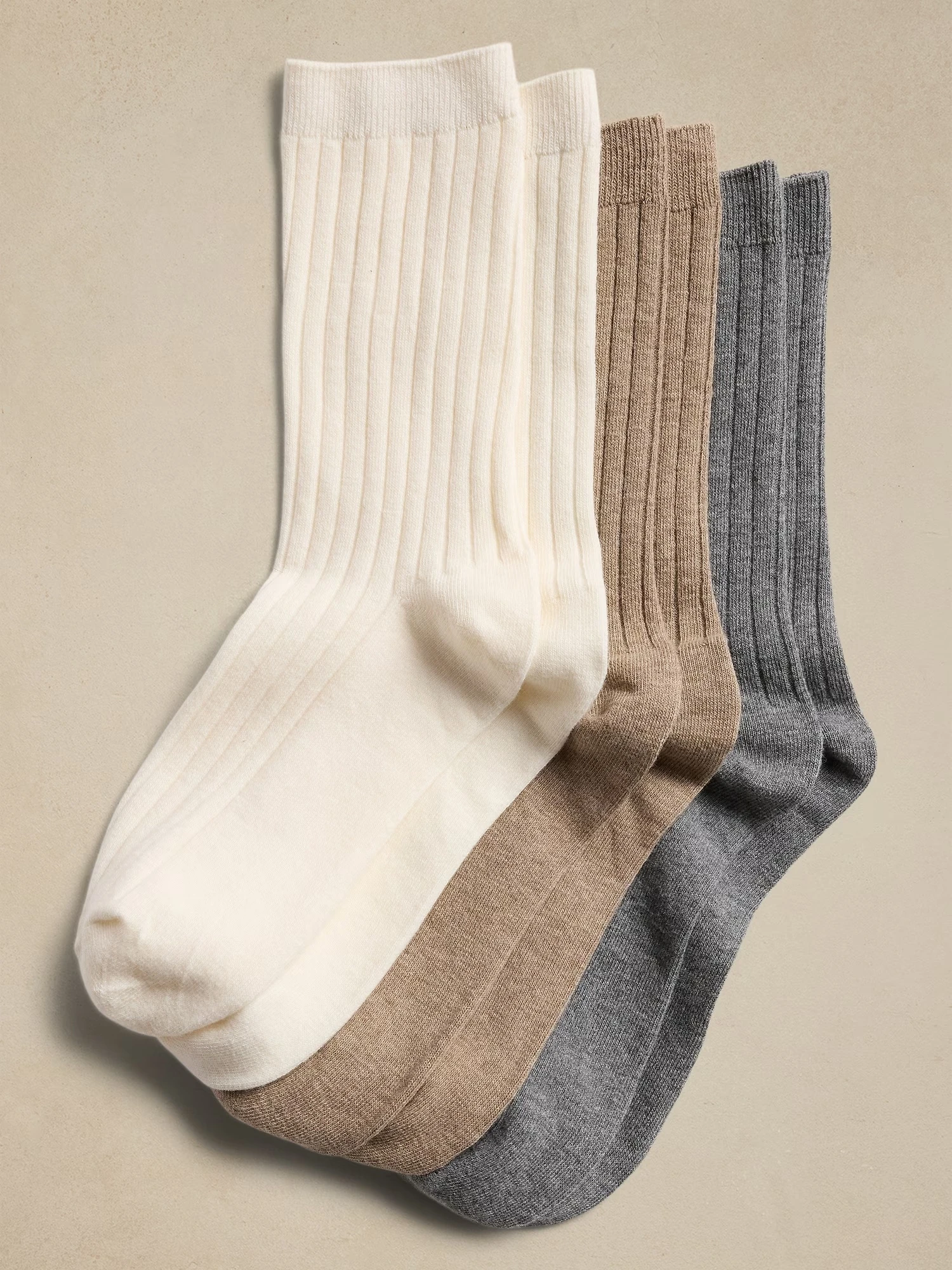 Trouser Socks (3 Pack) - Neutral Multi