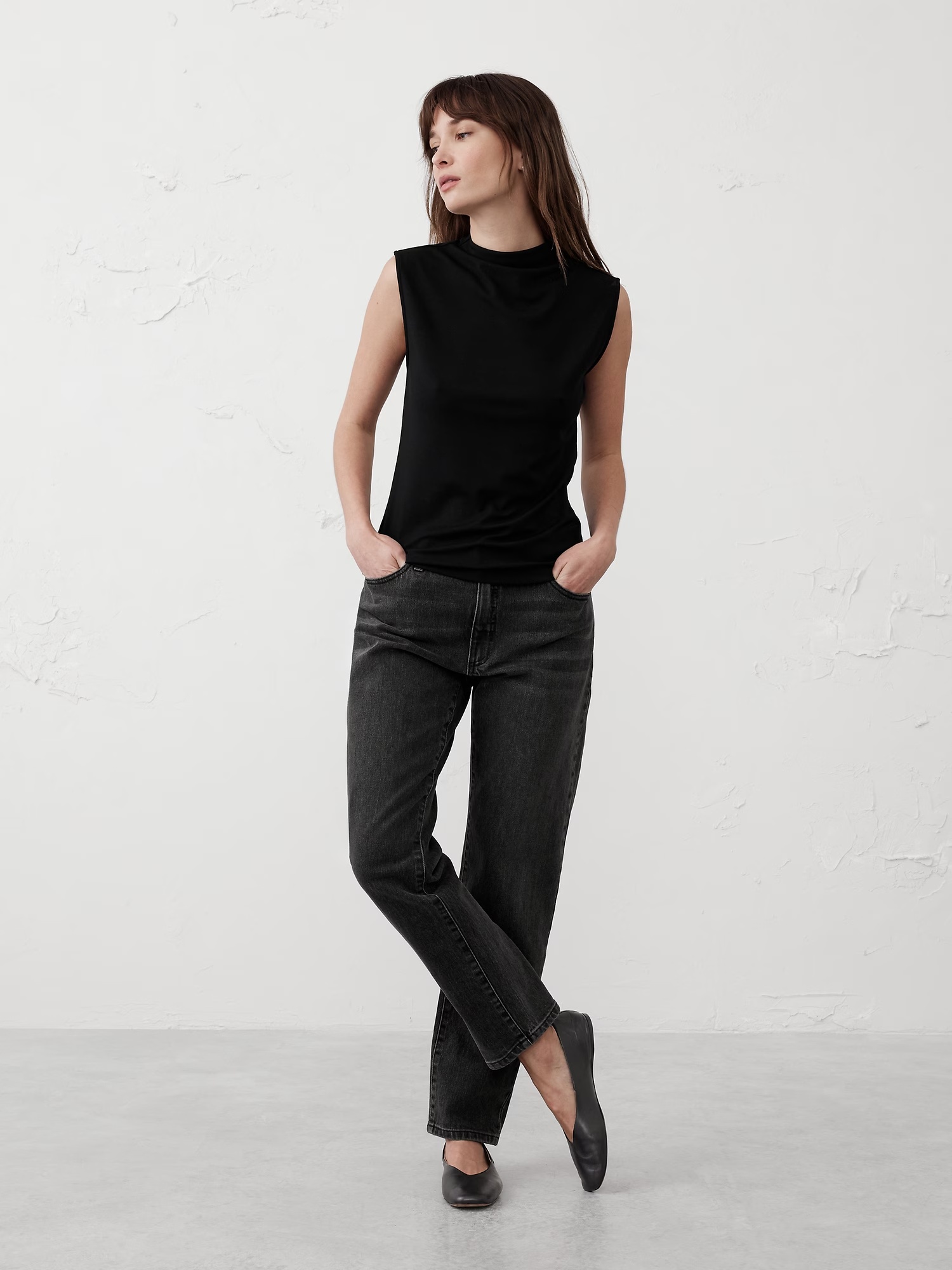 Baby Mock Tank - Black