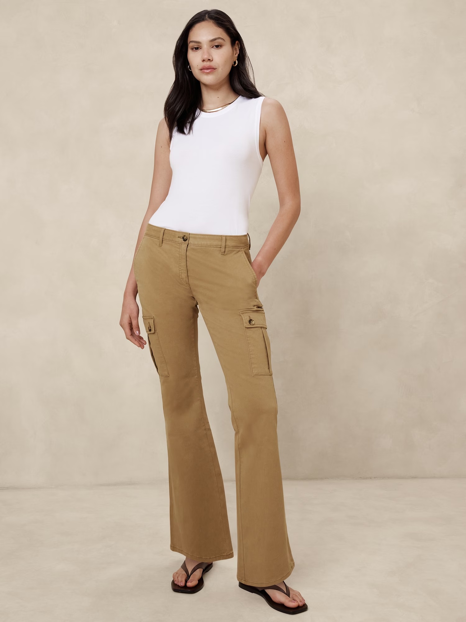 Authentic Chino Bootcut Pant - Tannin