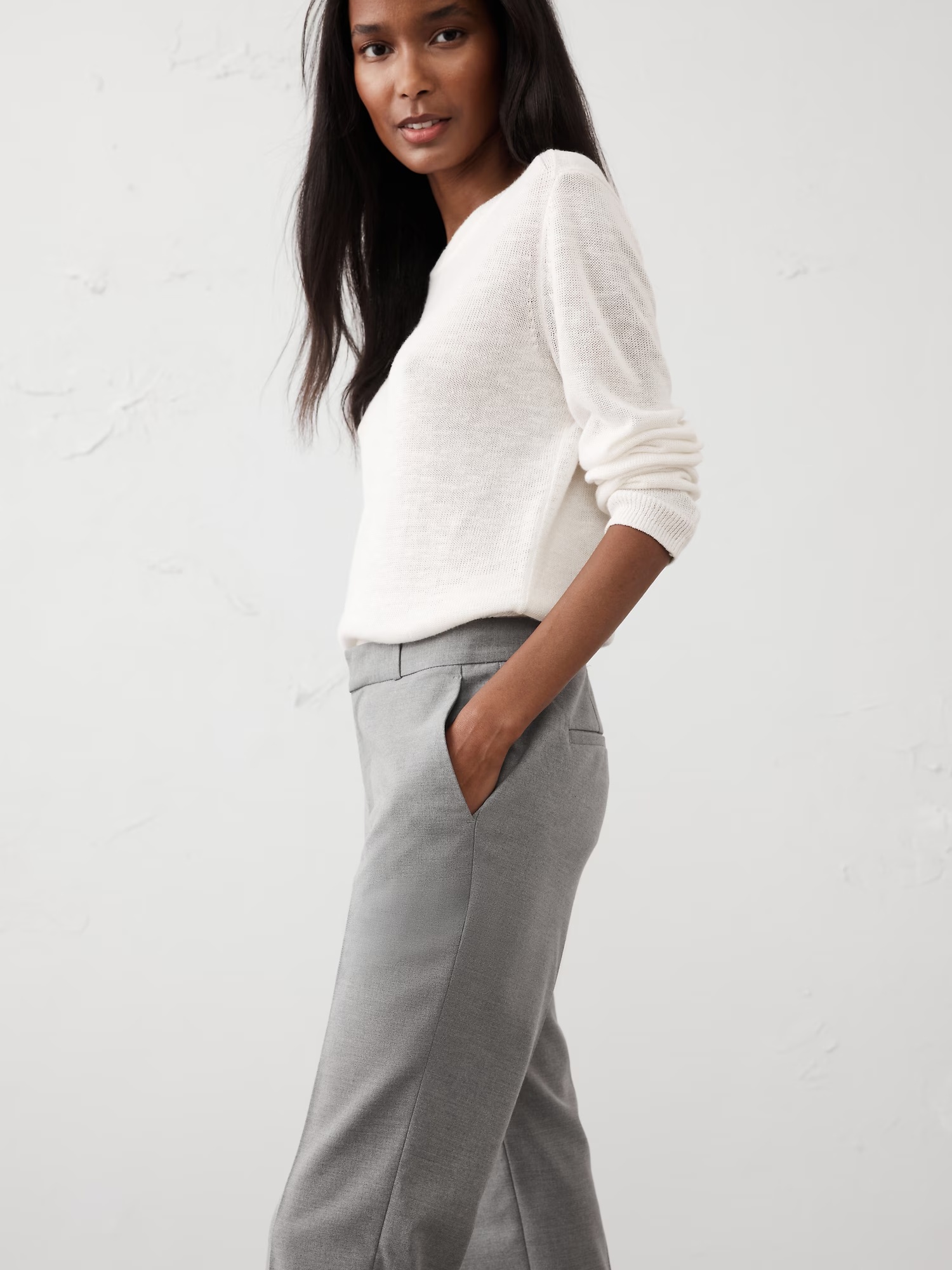 Ryan Stretch Twill Pant - Medium Gray Heather 3 Ryan Stretch Twill Pant - Black