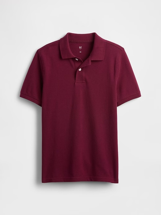 Kids Pique Polo Shirt