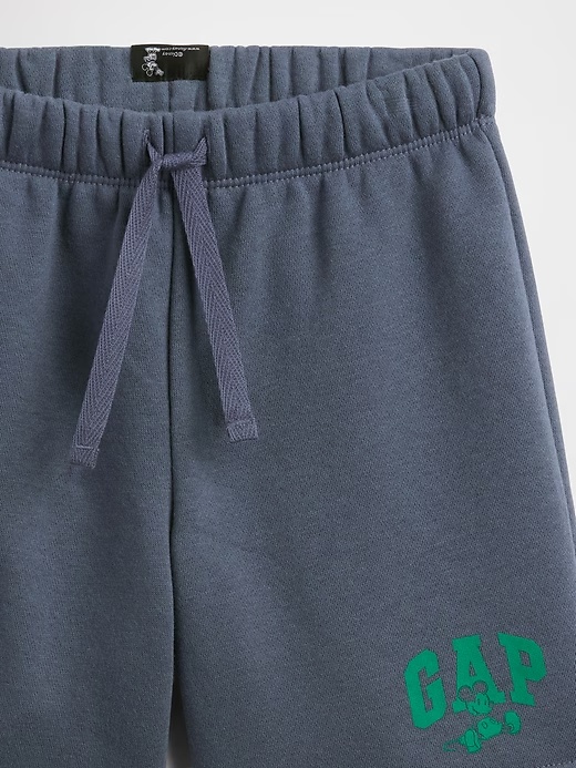 babyGap × Disney Mickey Mouse Relaxed Logo Pull-On Shorts 3 babyGap × Disney Mickey Mouse Relaxed Logo Pull-On Shorts