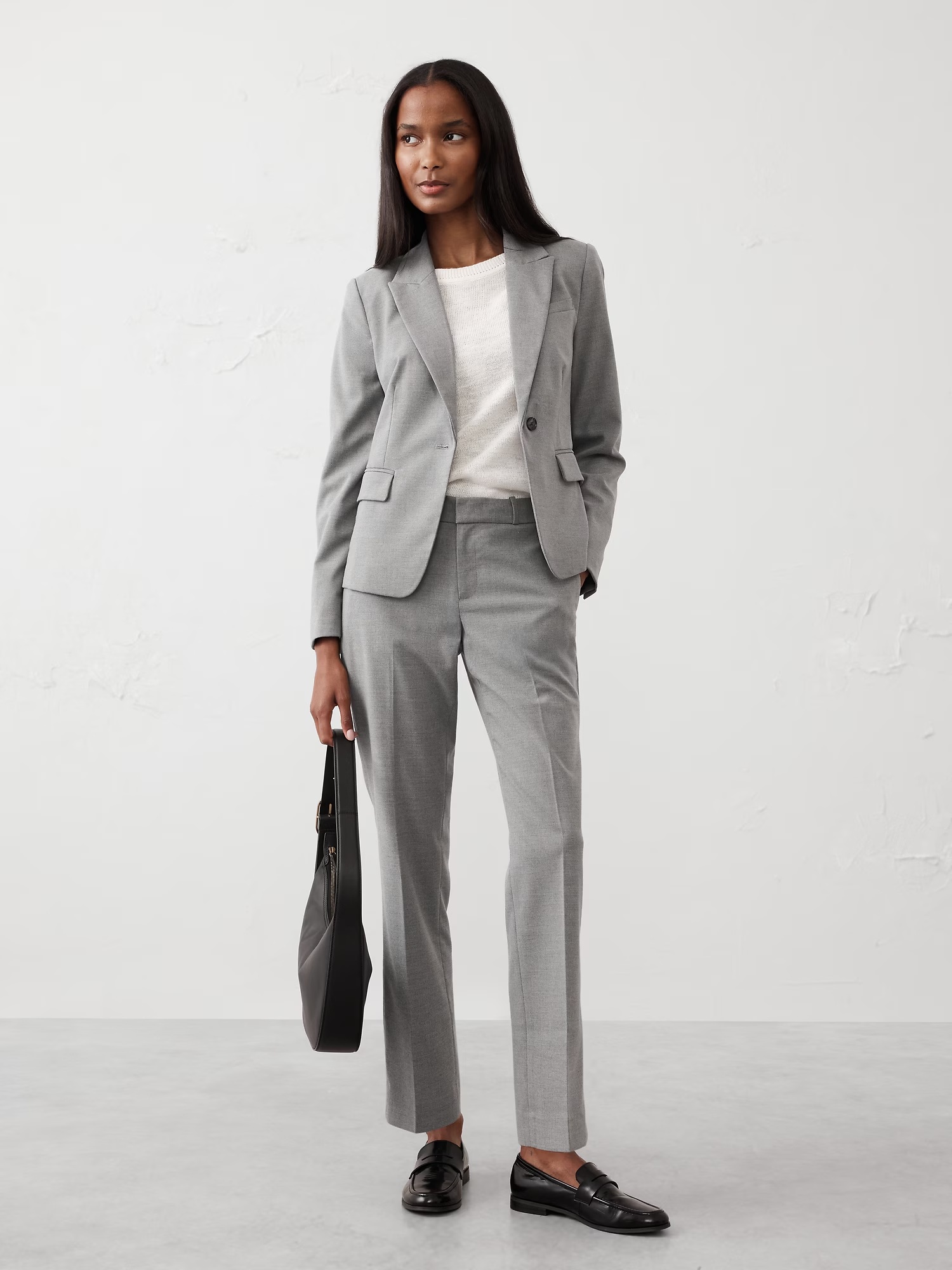 Ryan Stretch Twill Pant - Medium Gray Heather 1 Ryan Stretch Twill Pant - Medium Gray Heather