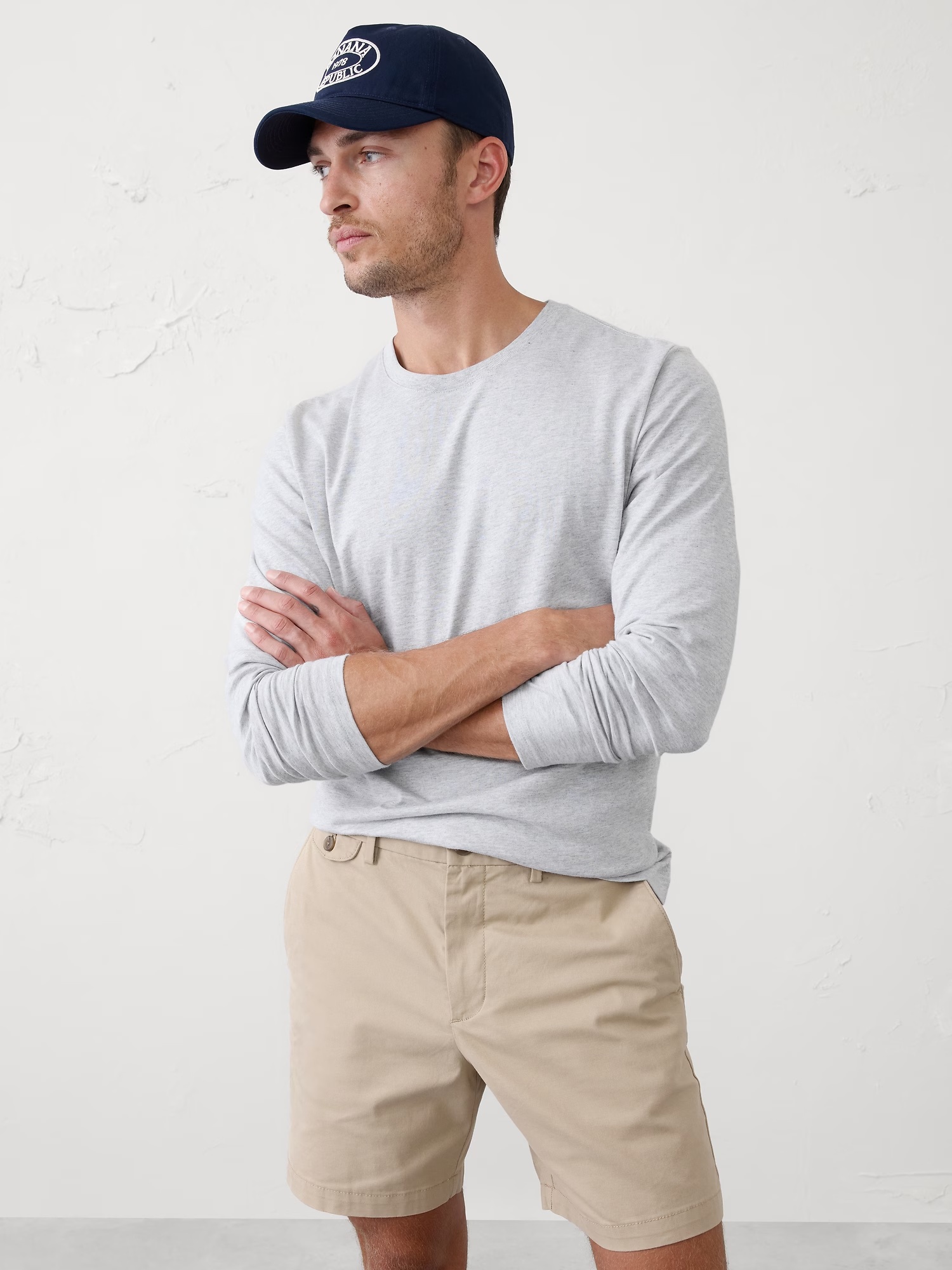 Cotton Midweight Shirt - Grey Heather