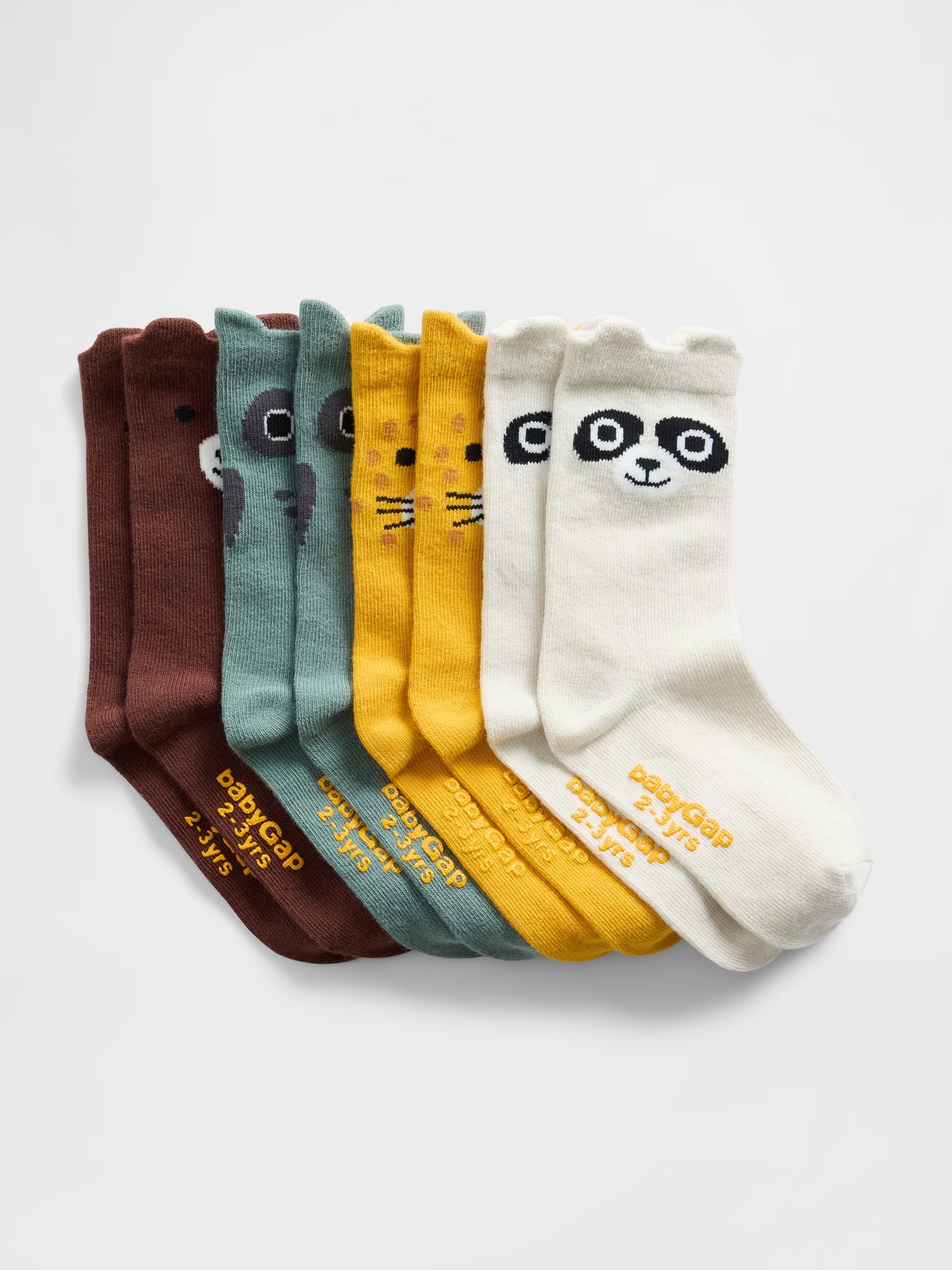 babyGap Critter Crew Socks (4-Pack)