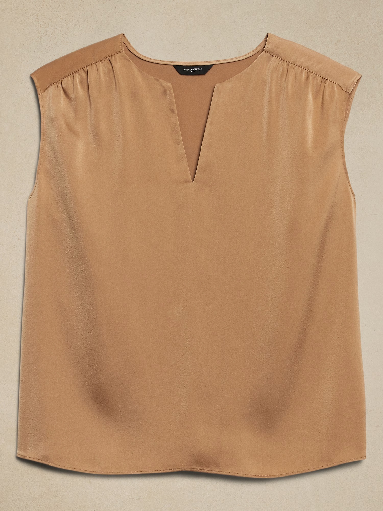Cap-Sleeve Blouse - Black 4 Cap-Sleeve Blouse - Black
