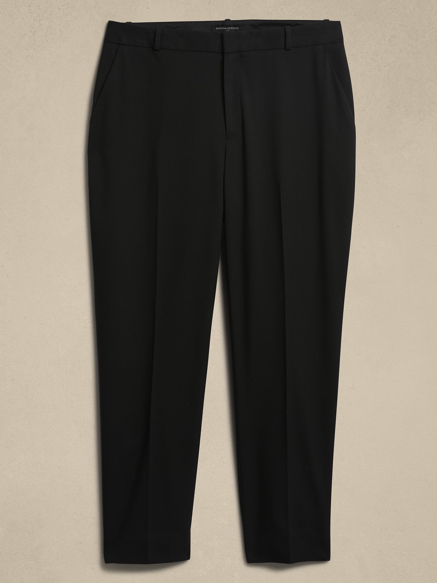 Curvy Avery Straight Pant - Black