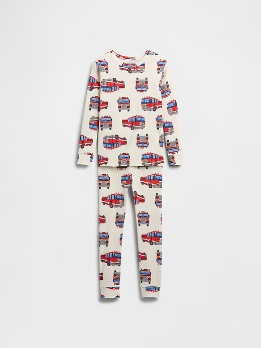 babyGap 100% Organic Cotton Fire Truck PJ Set 1 babyGap 100% Organic Cotton Fire Truck PJ Set