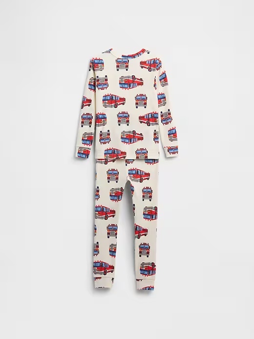 babyGap 100% Organic Cotton Fire Truck PJ Set 2 babyGap 100% Organic Cotton Fire Truck PJ Set