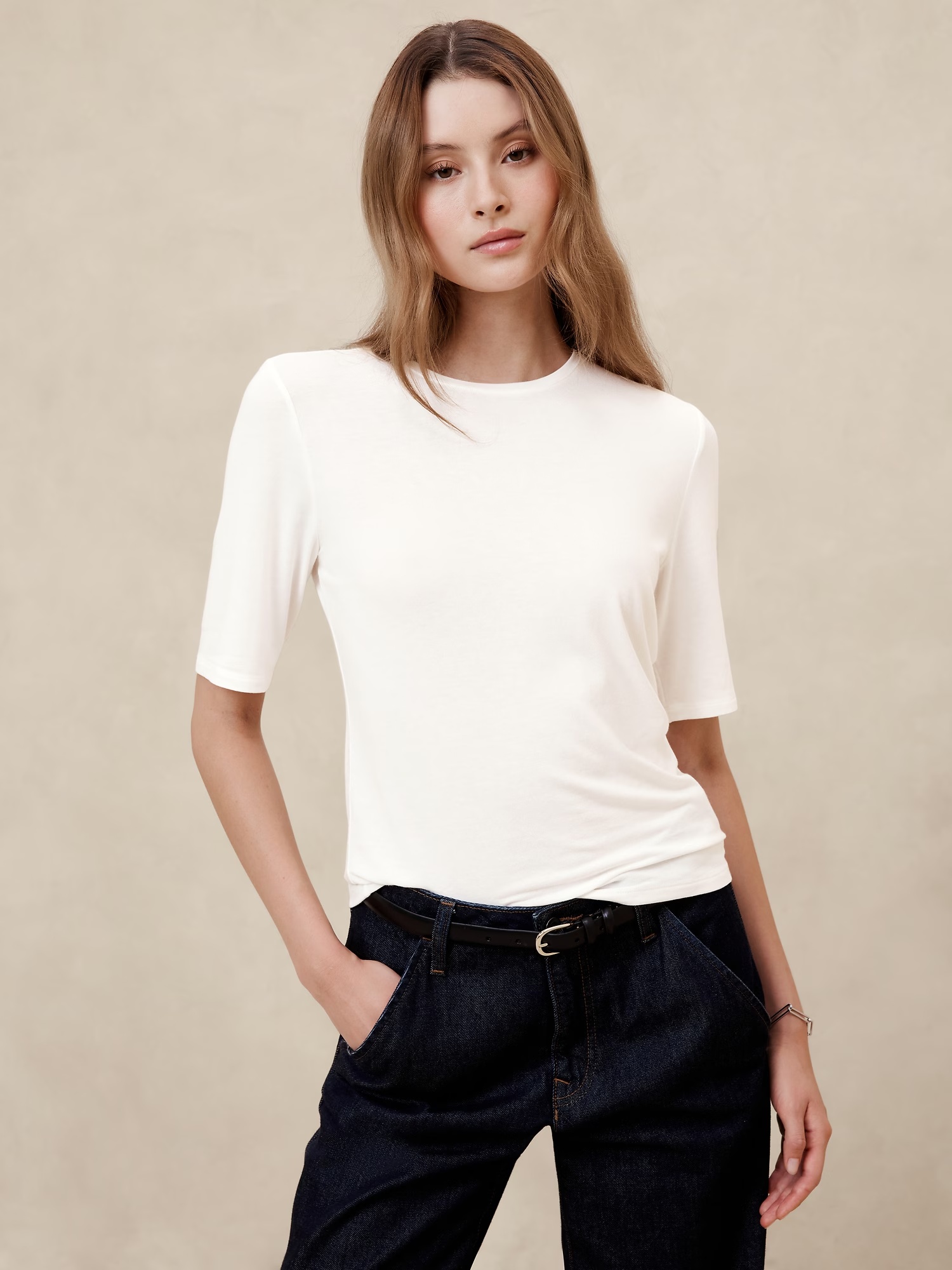 Lightweight Knit Top - Black 6 Lightweight Knit Top - Black