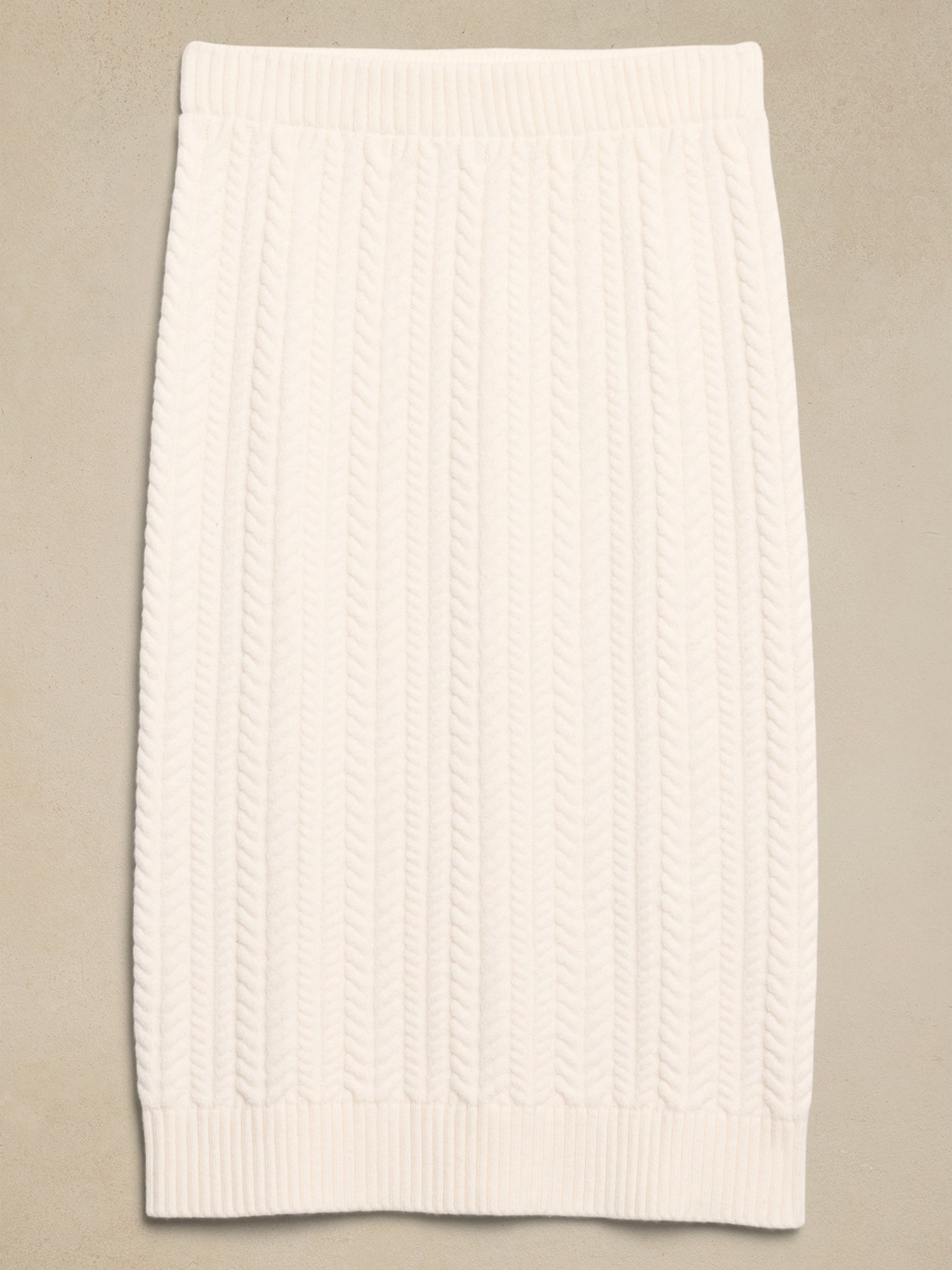Cable Midi Sweater Skirt - Black 4 Cable Midi Sweater Skirt - Black