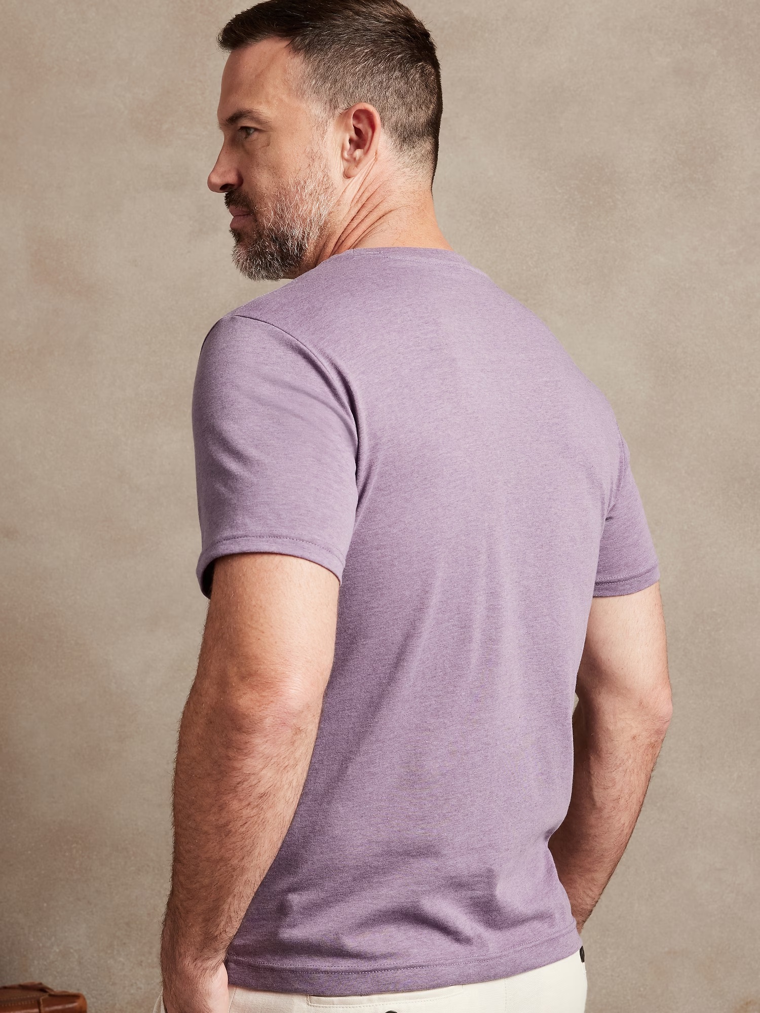 Premium Wash T-Shirt - Morning Mist Blue 7 Premium Wash T-Shirt - Morning Mist Blue