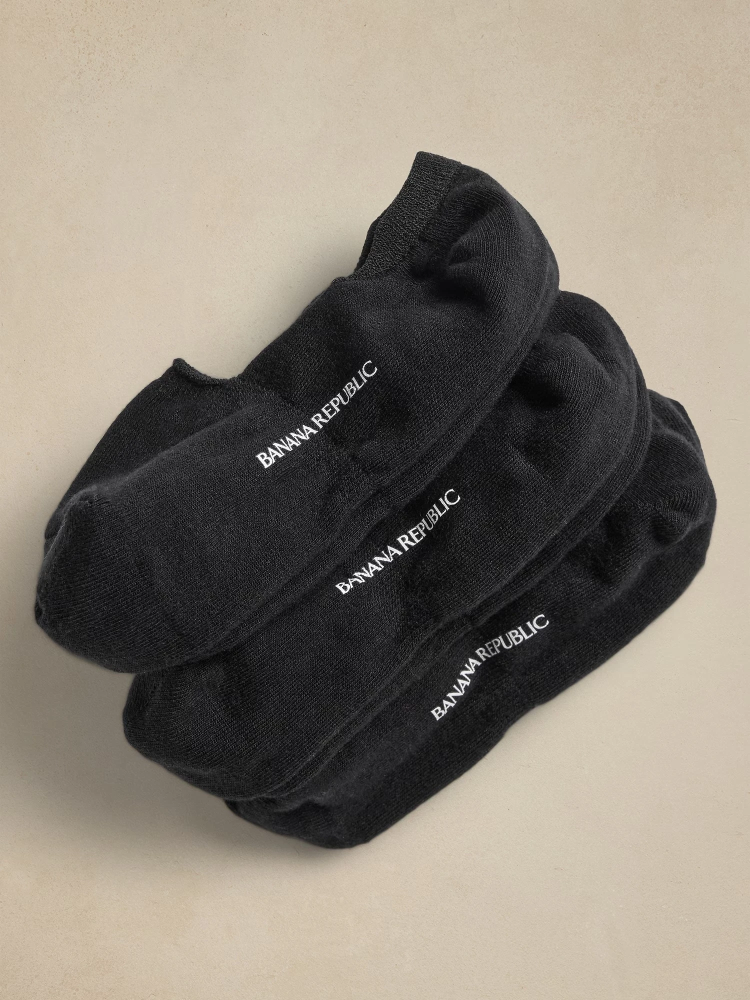 Women's No-Show Socks (3 Pack) - Black