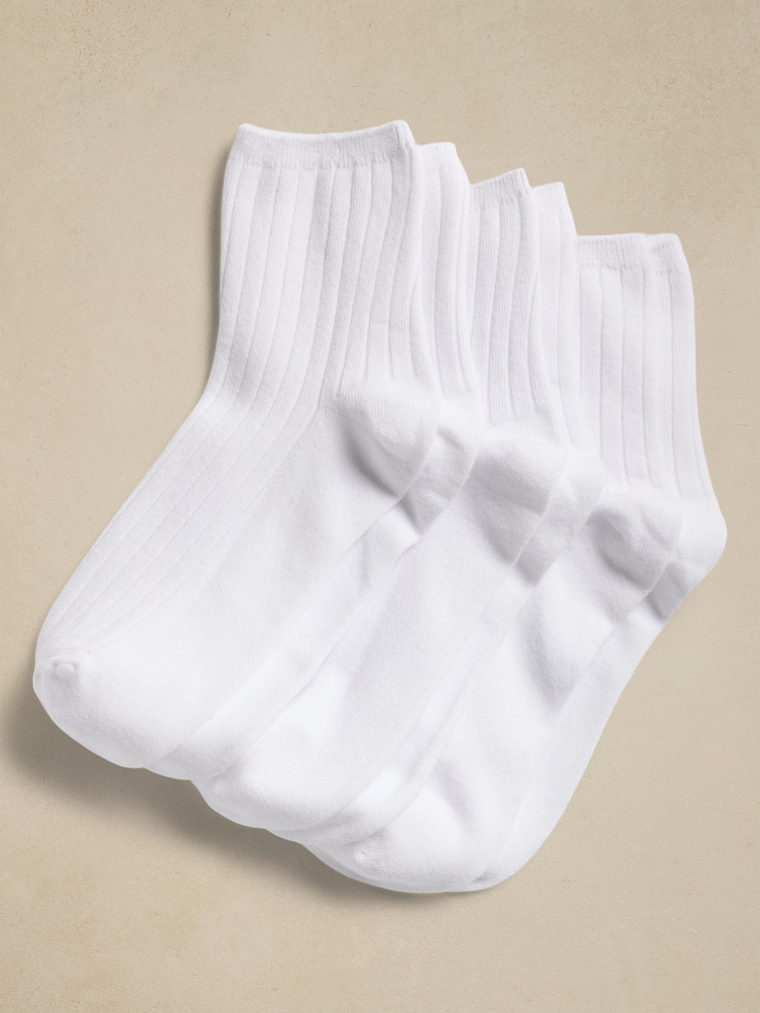 Short Trouser Socks (3 Pack) - White