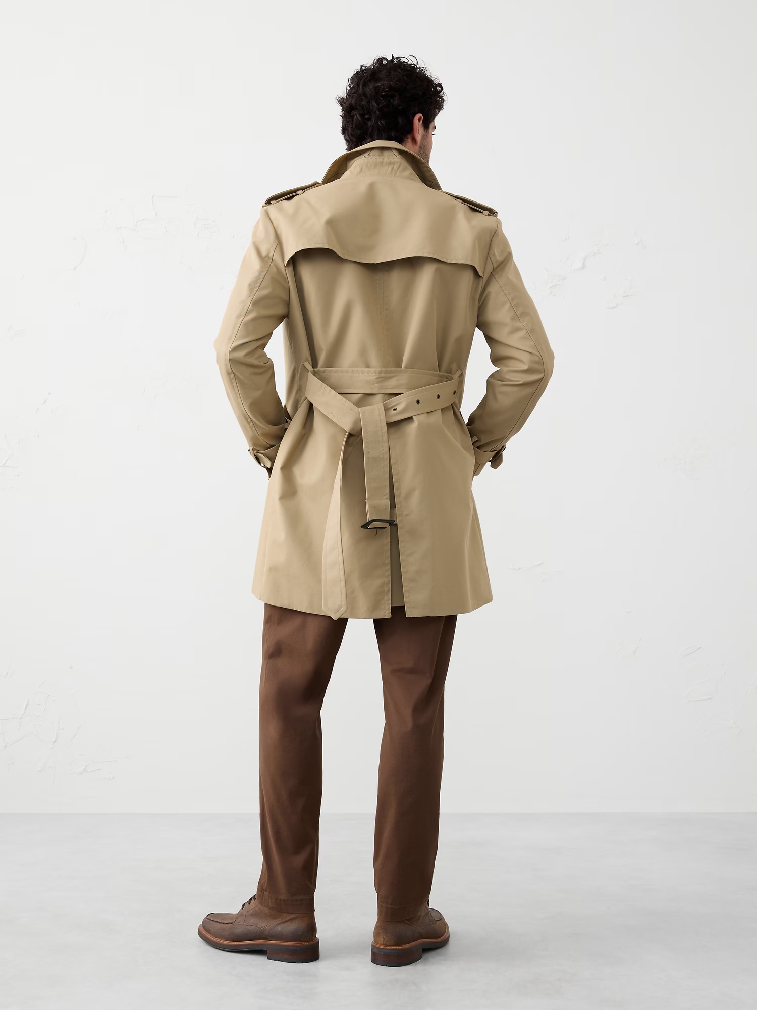 Trench Coat - Khaki 2 Trench Coat - Khaki