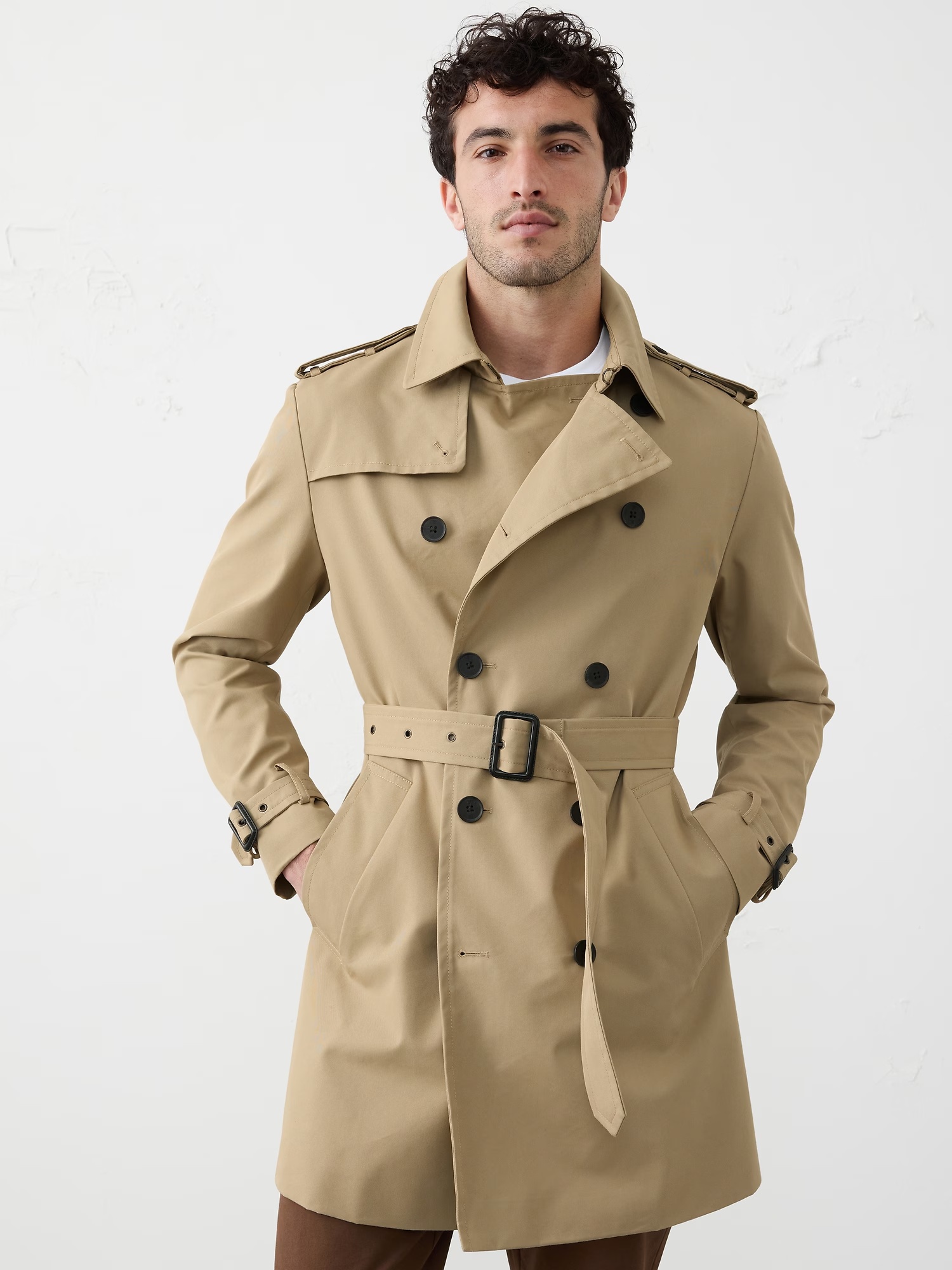 Trench Coat - Khaki 3 Trench Coat - Khaki