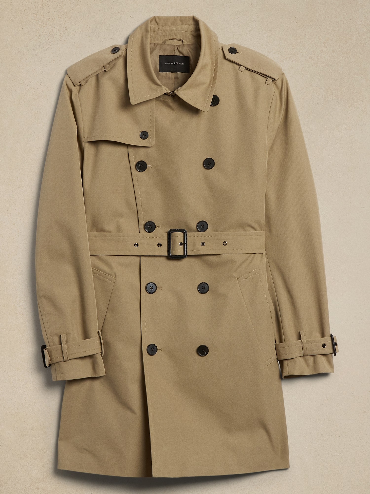Trench Coat - Khaki 4 Trench Coat - Khaki