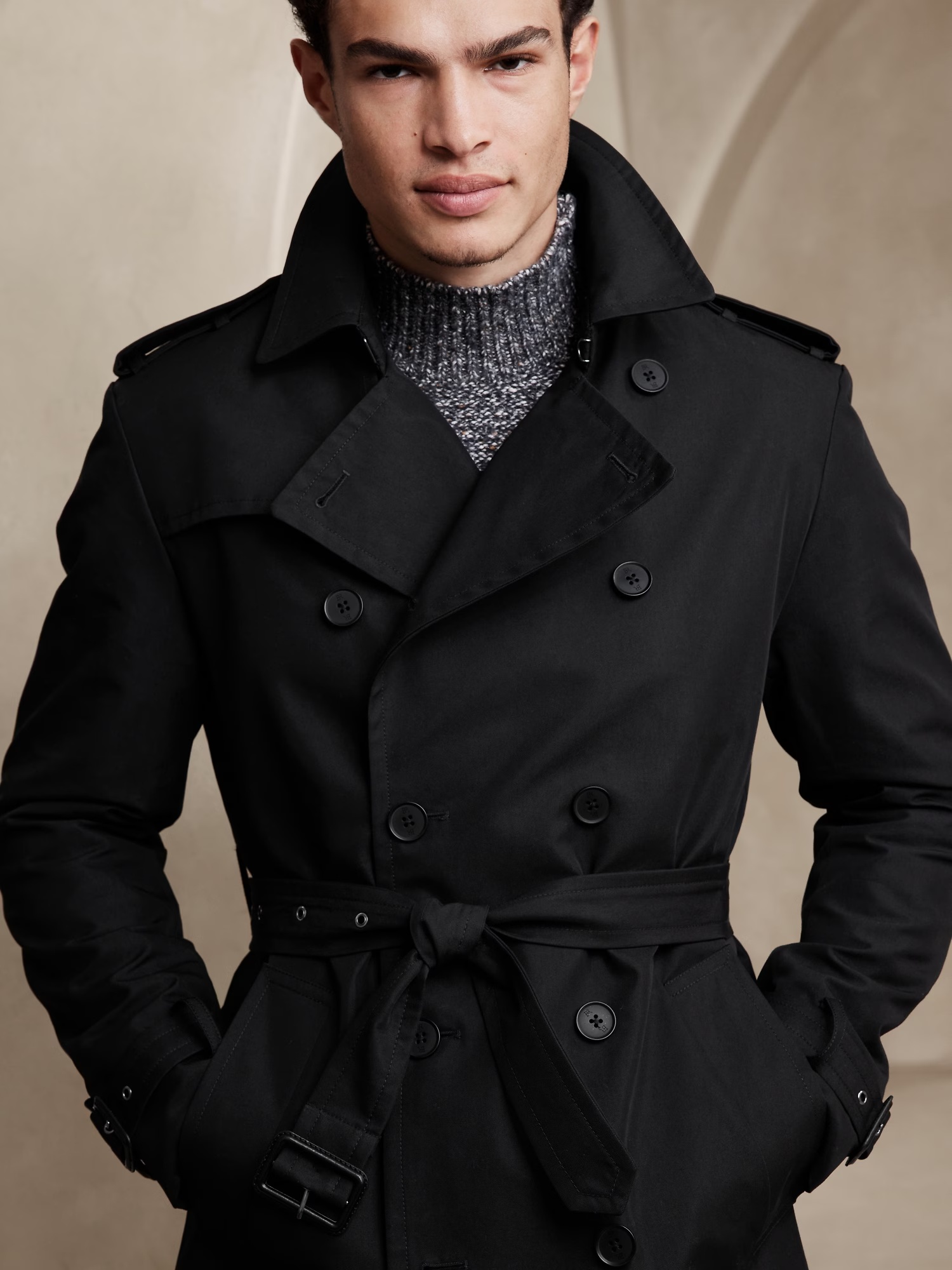 Trench Coat - Khaki 6 Trench Coat - Khaki