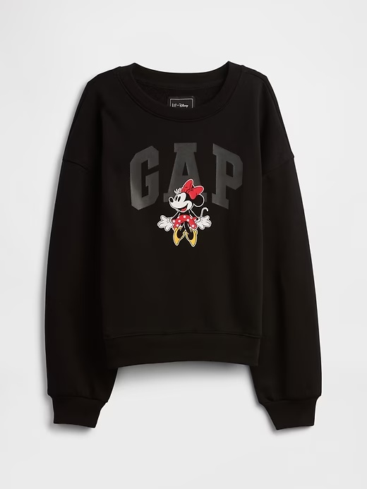 GapKids × Disney Minnie Mouse Oversized Logo Sweatshirt 1 GapKids × Disney Minnie Mouse Oversized Logo Sweatshirt