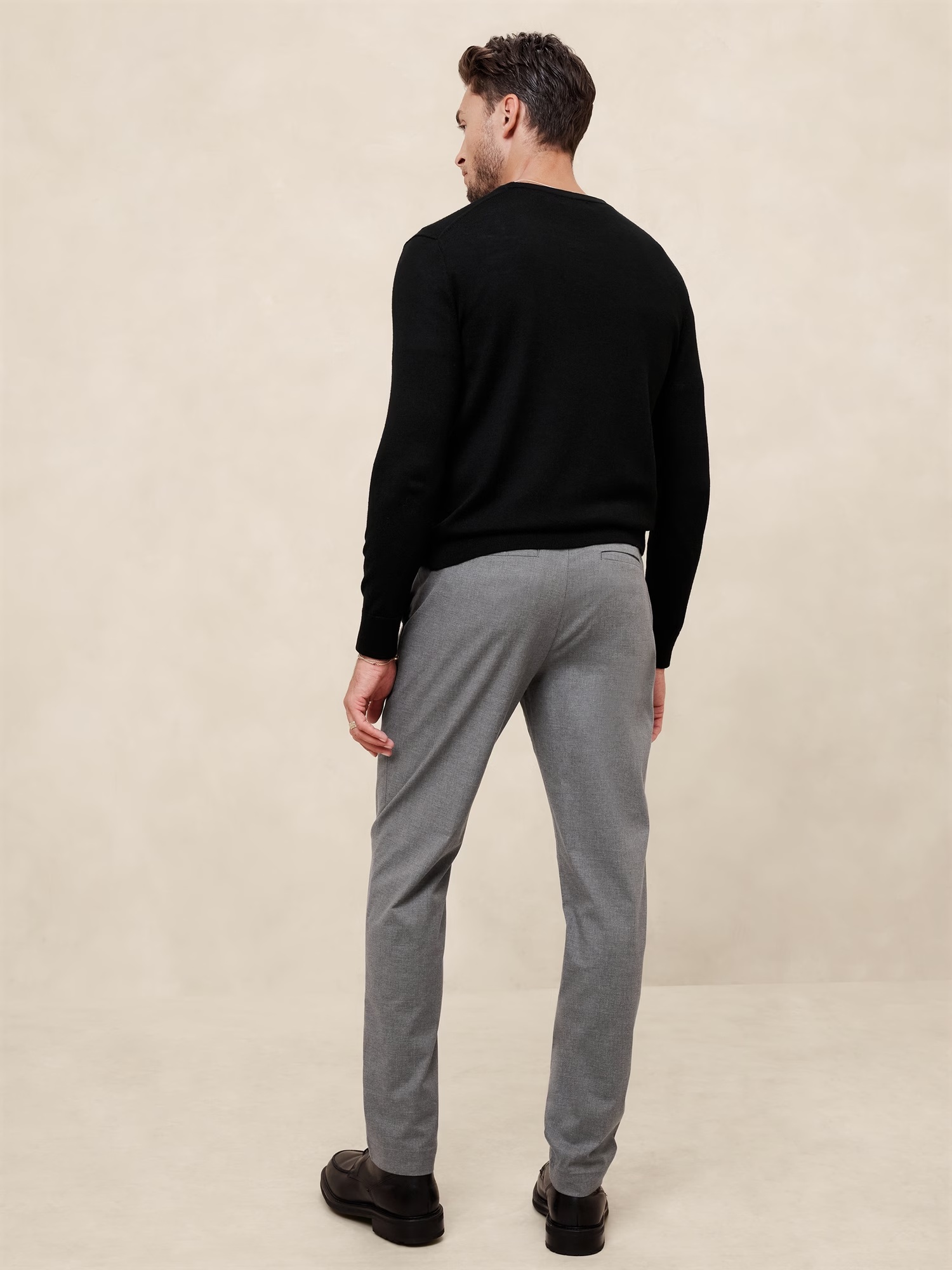 Slim Core Temp Chino - Medium Gray Heather 2 Slim Core Temp Chino - Medium Gray Heather