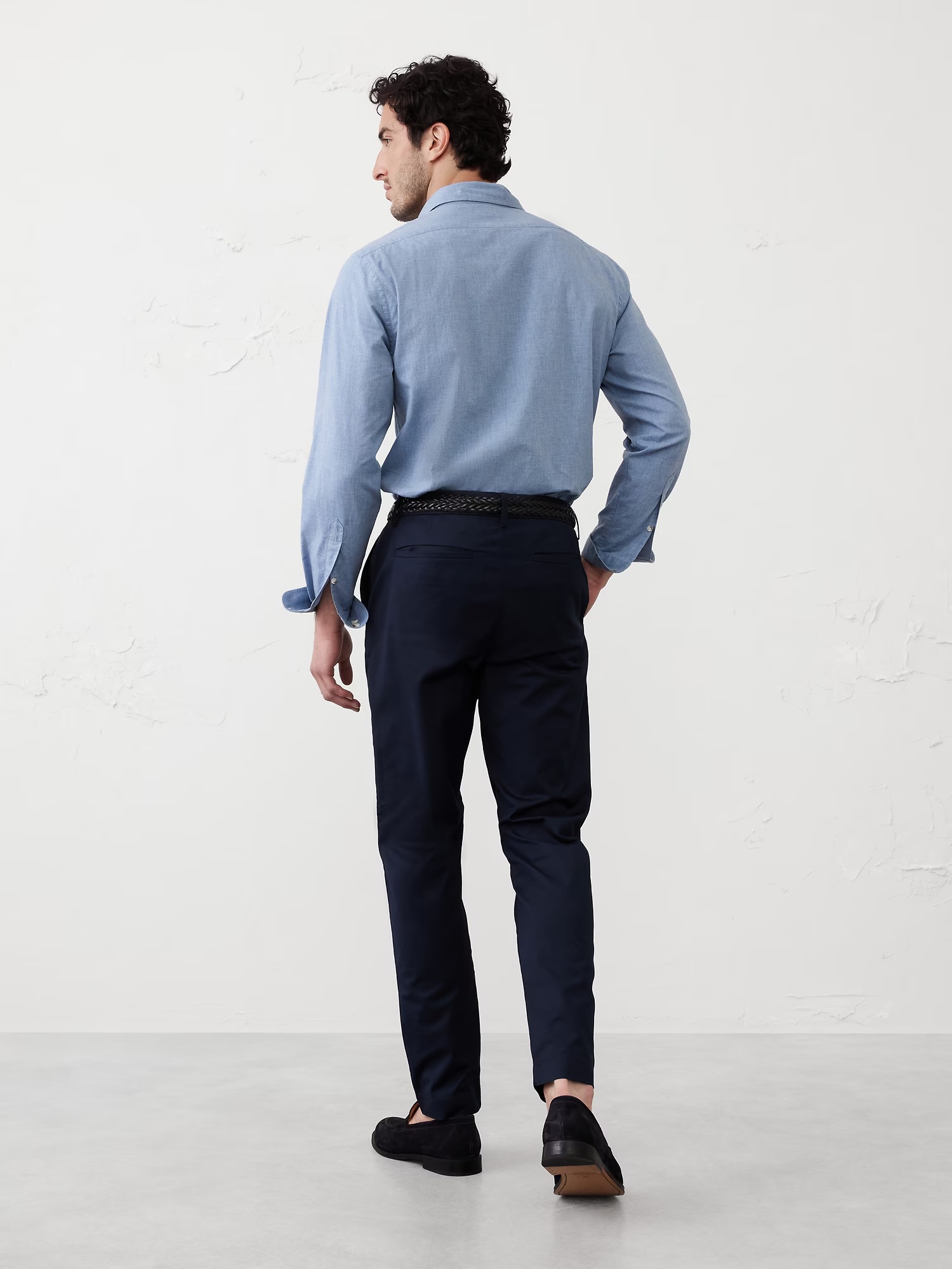 Slim Core Temp Chino - Medium Gray Heather 5 Slim Core Temp Chino - Medium Gray Heather