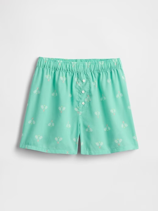 Kids Pull-On Poplin PJ Shorts