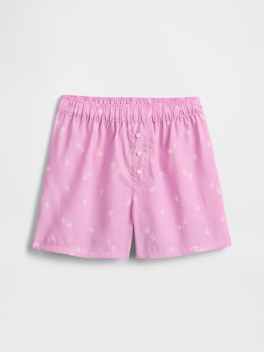 Kids Pull-On Poplin PJ Shorts